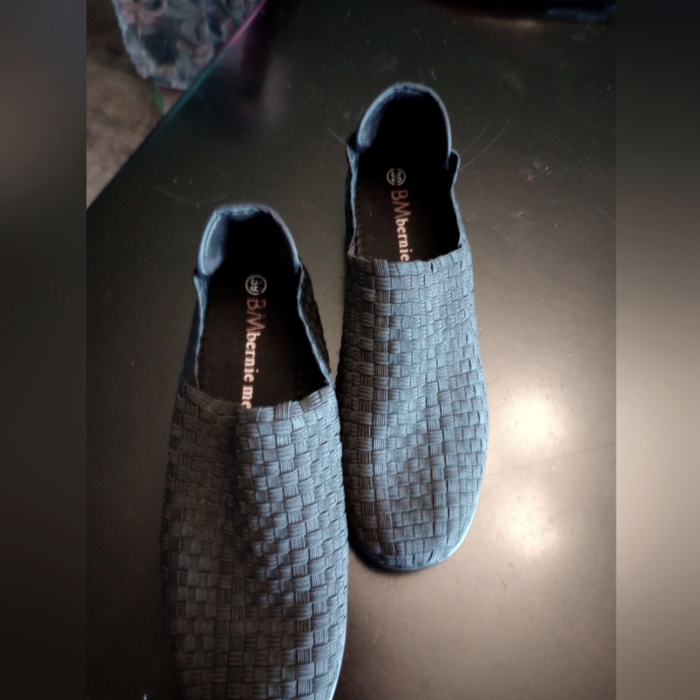 Bernie mev woven wedge